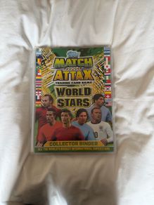 Match Attax World Stars 2014 Near Full Set In binder