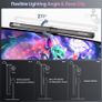 Quntis Monitor Light bar with RGB Backlight, 40cm Computer Monitor Lamp with Dimmer and Color Temperature, LED Touch Control Gaming Screen Light No Screen Glare and Eye Protection for Home Office Image 3