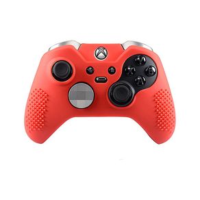 Xbox One Elite Silicone Controller Case Skin Protective Cover Red