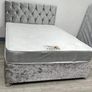 New Double, King Superking Sizes Divan . New Tufted Memory Foam Mattresses And Storage Drawers Option Available Image 7