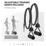 Pro iron Hydraulic stepper with resistance bands Image 5