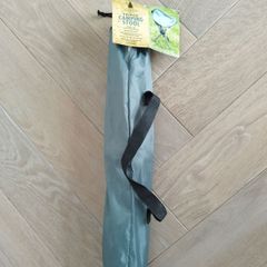 Redwood tripod camping stool