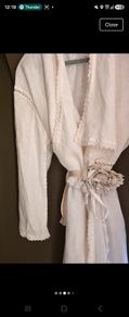 linen trench  BNWT Medium