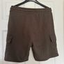 Primark new cargo mens shorts M charcoal Image 2
