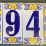 House number tiles - 4 / 6 / 9 Image 3