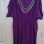Scarlett &jo Purple Sequin Dress Size 24 Image 3
