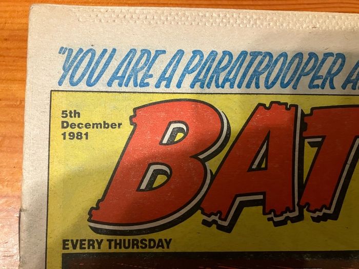Comic: 'Battle' (5th December 1981)
