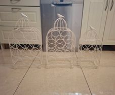 Wine Racks with bird detail