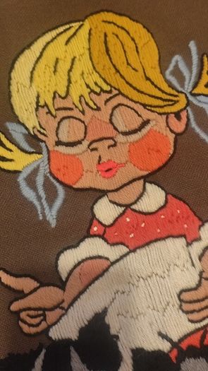 Vintage Tapestry Wall Hanging