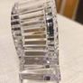 Waterford Crystal LISMORE Quartz small bedside clock Image 3