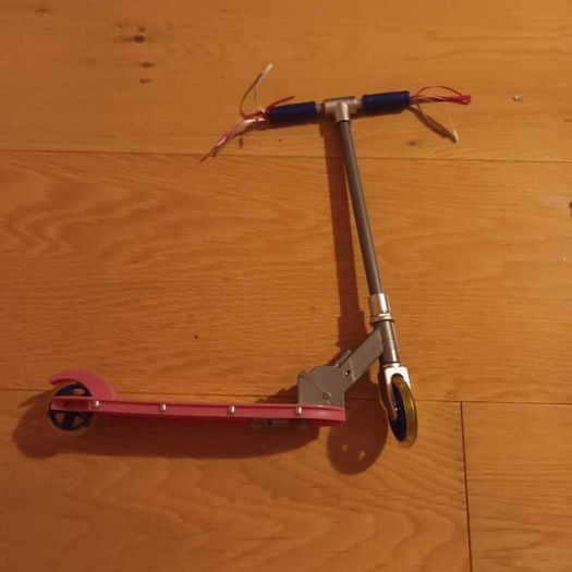 Our Generation scooter and crutches