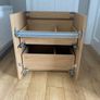 IKEA ANGSJON 2-Drawer Wash Stand BACKSJON Sink - Unused Oak Effect 60cm Image 4