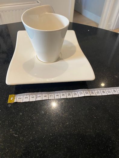 Villeroy and Boch coffee cup and saucer