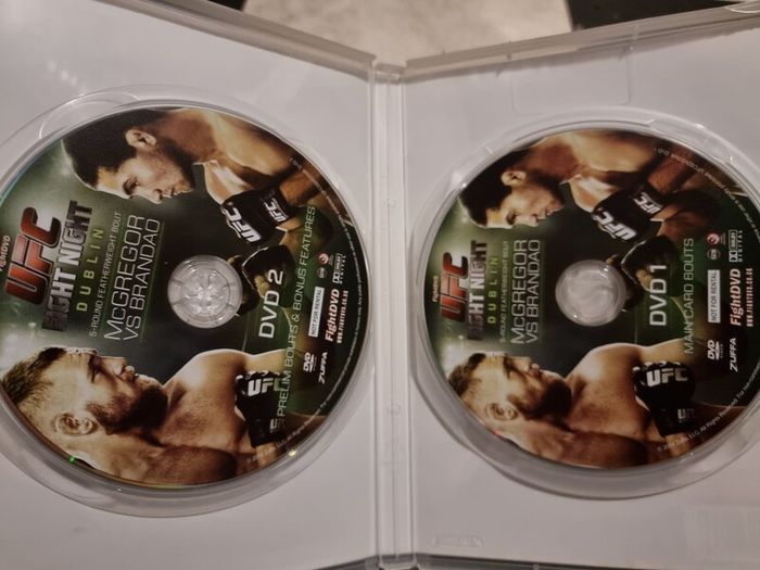 Conor Mcgregor 3 DVDs