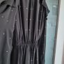 NEXT black chiffon layered playsuit with diamante detail Sz 6UK (Fit 8UK) - Bnwt Rrp 63 Image 3