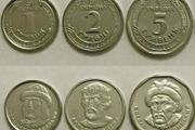 Ukraine 3 Coins Hryvnia Set Unc