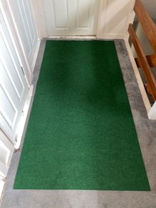 Astroturf mat