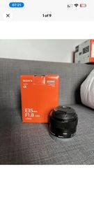 Sony SEL-35F18 standard lens (fixed focal length, 35mm, F1.8, APS-C)