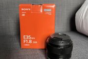 Sony SEL-35F18 standard lens (fixed focal length, 35mm, F1.8, APS-C)