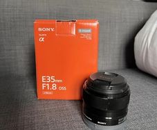 Sony SEL-35F18 standard lens (fixed focal length, 35mm, F1.8, APS-C)