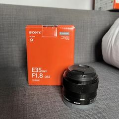 Sony SEL-35F18 standard lens (fixed focal length, 35mm, F1.8, APS-C)