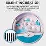 Egg incubator Chicken Incubators for hatching eggs with Automatic Temperature and Humidity Control (9 Eggs) - Chick Brooder - chicken eggs, Duck, Quail eggs, Goose and incubator Box kit (FREE SHIPPING) Image 3