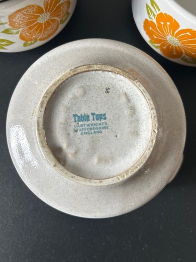 Vintage  Arcopal Lotus Soup Bowls