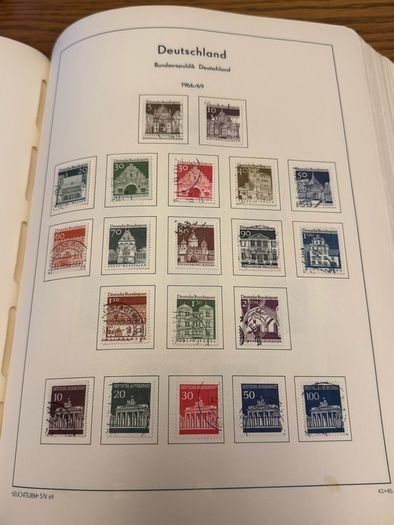 Stamp album GERMANY
