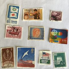 10 World Stamps