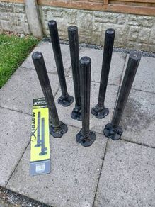 fishing seatbox legs x6