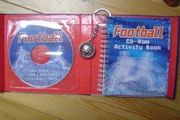 Football - skills book and a football art activity interactive CD
