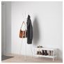 IKEA EKRAR Hat & Coat Stand White Image 3