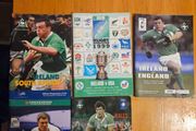 Ireland International Rugby Programs In Good Condition.  See Photos For