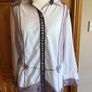 Just White Ladies Boho chic blouse Eu 46 Uk 20 Image 2