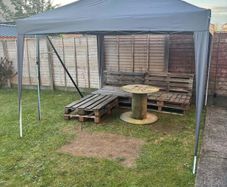 Popup Gazebo 3x3m 2m high