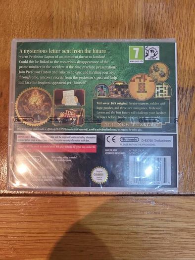 Professor Layton And The Lost Future Nintendo DS Game