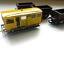Model  Railway Irish  Ballast Wagon  Set Image 3