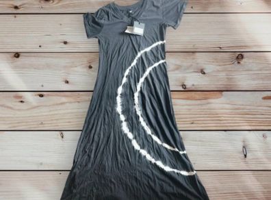 NU Denmark Grey Tie Dye Maxi Dress