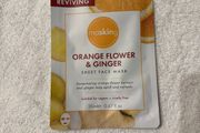 1 x Masking Orange Flower &amp; Ginger Face Mask