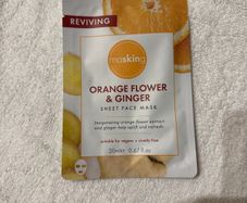 1 x Masking Orange Flower & Ginger Face Mask