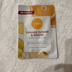 1 x Masking Orange Flower & Ginger Face Mask