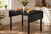 Dining table foldable Industrial style fold down