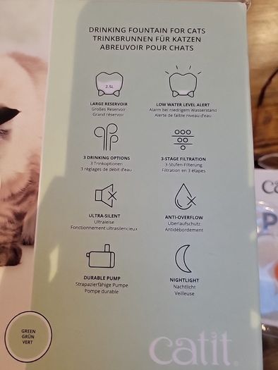 Catit Pixi cat water fountain