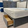 New Divan Beds Instock. All Sizes Available. All Colours Available.. Drawers Option Available. Tufted Memory Foam Mattresses Available Image 2