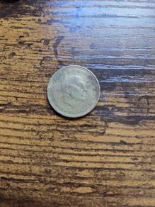 1966 1 peseta coin Francisco Franco