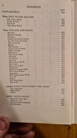 Poems By John Mansfield. Published By William Heinemann. Ltd. Vintage  .Volume Book. 932 Pages. Hardback In Good Condition.