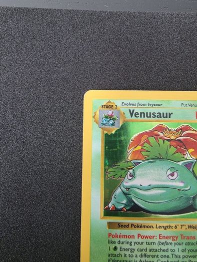 Pokemom Base Set Venusaur Shadowless
