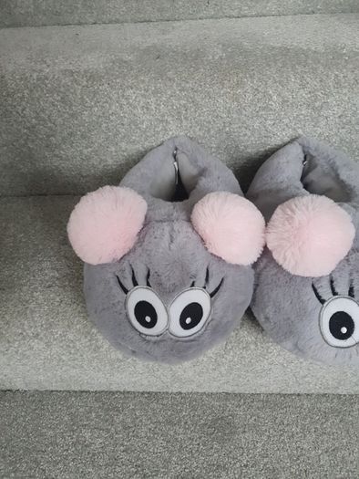 slippers REDUCED.adult size 5/6 (wouldnt give me an adult choice !) BIG CLEAROUT, MAKE AN OFFER