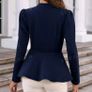 SHEIN Navy Fitted Blazer. Size 16. New Image 2