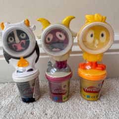 Play Doh Animal Crew Pals Bundle Cow Chicken Goat Damaged Blistrers Please see photos